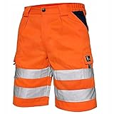 Warnschutz Shorts mit Reflexstreifen 5 und 6 cm breit