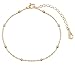 Produktbild Happiness Boutique Damen Filigranes Armband Vergoldet | Zarte Armkette in Goldfarbe Edelstahlschmuck