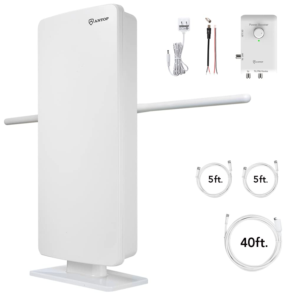 ANTOP ANTENNA HD Smart Panel AT-800SBS HDTV?FM Amplified Antenna