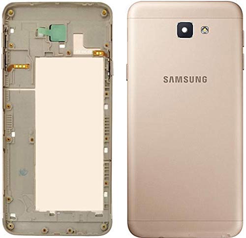 KP Replacement Back Door Housing Panel for Samsung Galaxy J7 Prime (Galaxy On Nxt, Samsung Galaxy On7 Prime) - Gold