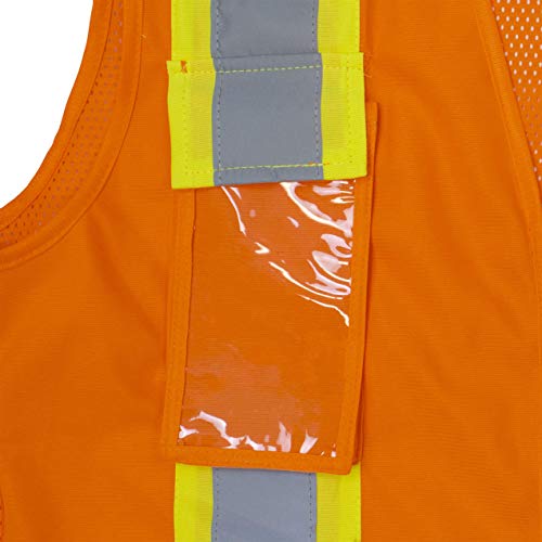 Radians Colete de segurança feminino SV6W Two Tone Surveyor Type R Class 2 - Laranja - Tamanho 2X
