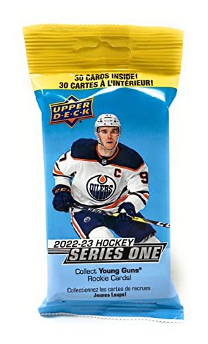 Upper Deck 2022-23 Series 1 Hockey Card Fat Pack (Contains 30 Cards)