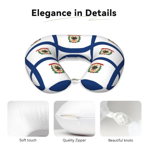 Almohada cervical de espuma viscoelástica de tamaño único miniatura 3