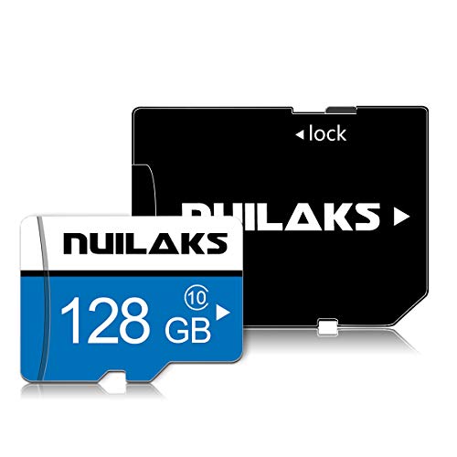 Micro SD Card 128GB High Speed Class 10 with Free SD Adapter, Memory Card Designed for Android Smartphones, Tablets and Other Compatible Devices
