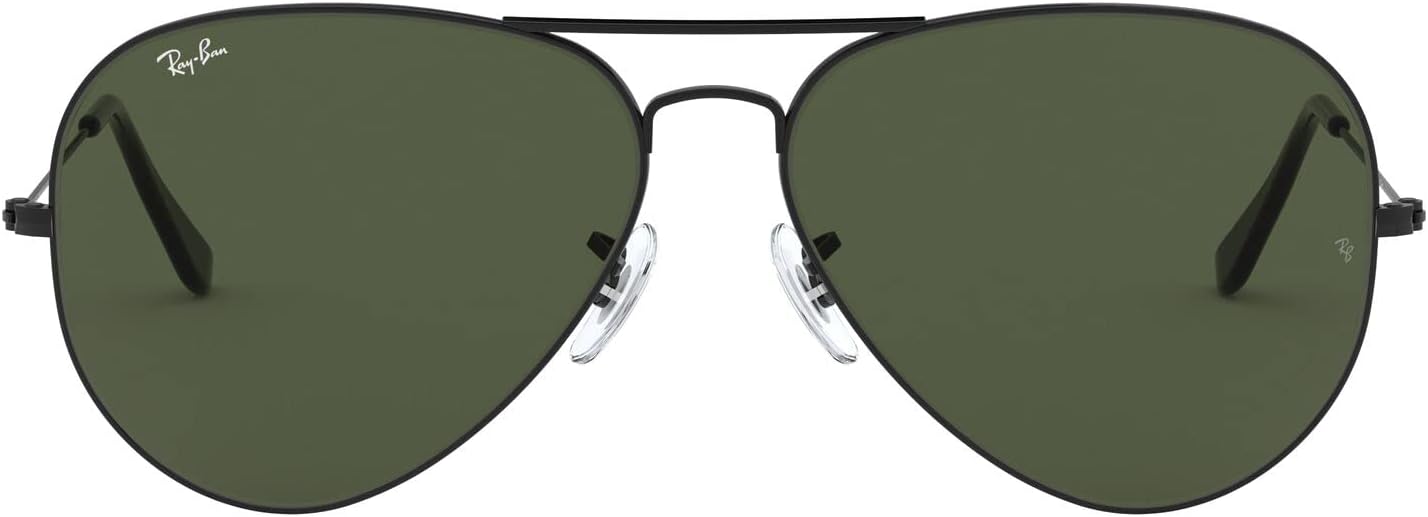 Unisex-Adult RB3026 Large Metal II Aviator Sunglasses