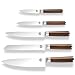 Produktbild T.G.Y Messer Set 5-teiliges Küchenmesser Set Edelstahl Kochmesser