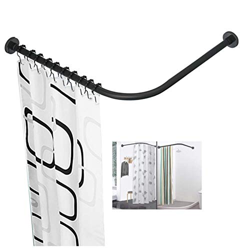 Barre de douche extensible en acier inoxydable pour moderniser une baignoire