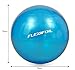 FLEXIFOIL Anti Burst Exercise Ball - Super Dense Wall Structure for Ultimate Support & Durability for Yoga & Pilates. Ideal for Core Stability & Body Conditioning and Workouts at Home