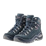 LOWA Stiefel mittel RENEGADE EVO GTX MID Ws stahlblau/altrosa, 40