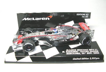 Amazon | 【MINICHAMPS/ミニチャンプス】1/43 マクラーレン メルセデス