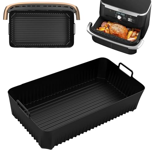 Moule Air Fryer, Moule Silicone Air Fryer pour Ninja AF500EU, Air Fryer Accessoires pour Ninja Foodi...