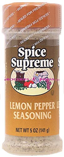 Spice Supreme Spice Supreme Lemon Pepper Seasoning- Case of 12
