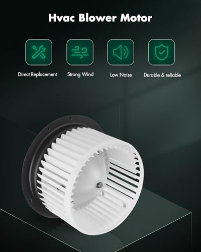 Image of 2C3Z19834AA HVAC Blower Motor SCITOO ABS Plastic Heater Blower Motor with Fan Air Conditioning Compatible with 2000-2005 for Ford for Excursion /1999-2007 for Ford for F-250 Super Duty