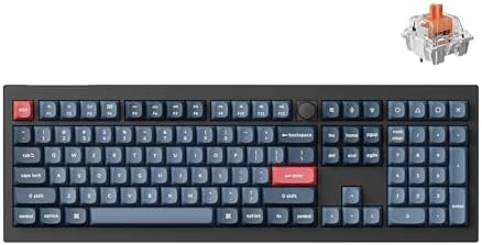 Amazon.com: Keychron V6 Max Wireless Custom Mechanical Keyboard, 2.4 ...