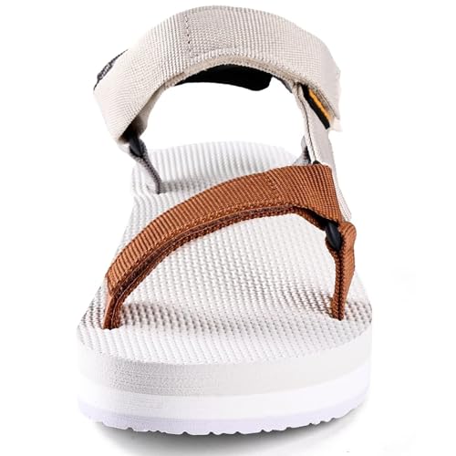 Image of WateLves Womens-Sport-Sandals Hiking Sandals with-Arch-Support Webbing-Outdoor-Beach-Water-Sandals for Travel-Walking-Trekking-Camping