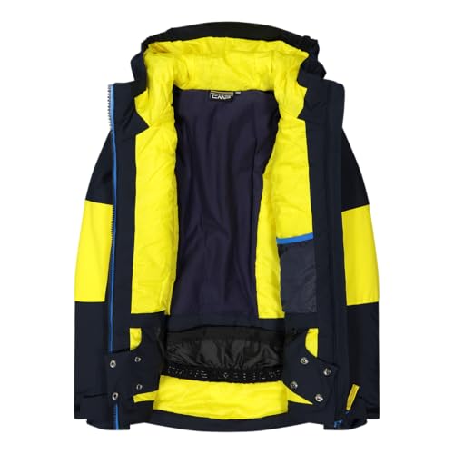 Cmp Set Tuta Sci Da Bambino In Twill, 35W0294 (Winter Sun/Blu Scuro, 140) - 4