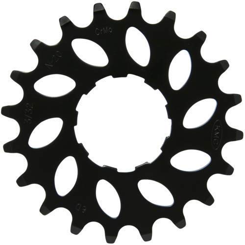 KMCUnisex's E-bike 20T Nuvinci Sprocket, Black, Size 3/32