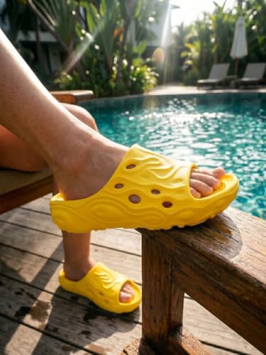 Image of Bacca Bucci Drift Foam Recovery Clogs for Men | Lightweight EVA Slip-On Slides | Breathable Quick-Dry Comfort Sandals