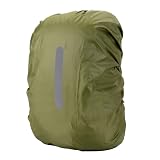 Orga’Neat Waterproof Rain Cover for 18-25L Backpack w/Reinforced Rainproof Layer & Reflective Strip