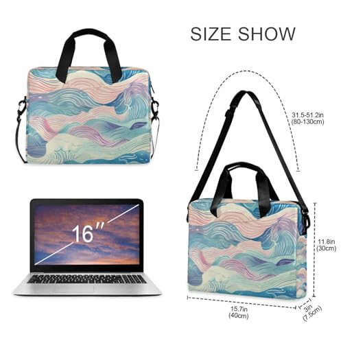 Funda para laptop con cremallera y asa 15.6 pulgadas miniatura 5