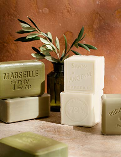 Pre-de-Provence-Artisanal-French-Soap-Bar-Enriched-with-Shea-Butter-Refined-Natural-Marseille-400-Gram
