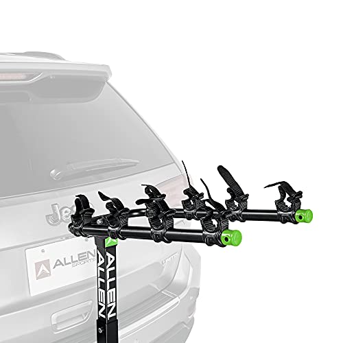 Image of Allen Sports Deluxe 4-Bike Carrier for 2 inch Hitch, Model ZN540,Black