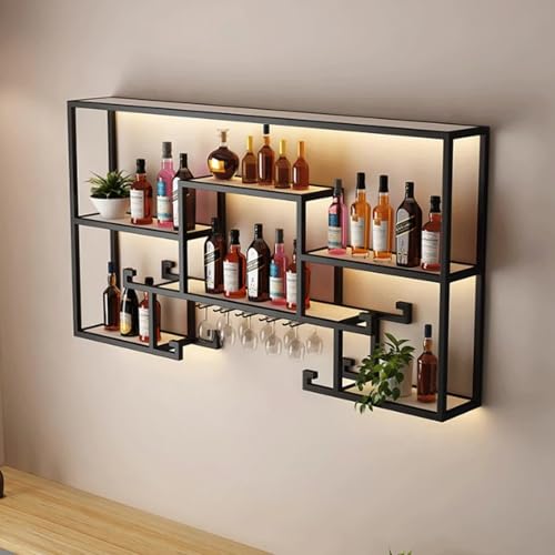Support de verre à vin suspendu pour un effet bar au plafond