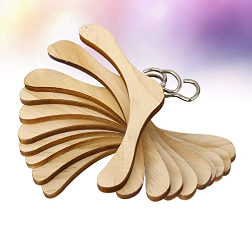 Gadpiparty Doll Hangers Hangers,Miniature Kids Coat Hangers, Accessory For Cm Mini Dress Accessories Wardrobe Clo Wood Outfit Clothes Bjd Nursery Baby Hanger/Miniature Small Of House Holders Doll Pet #TOP5
