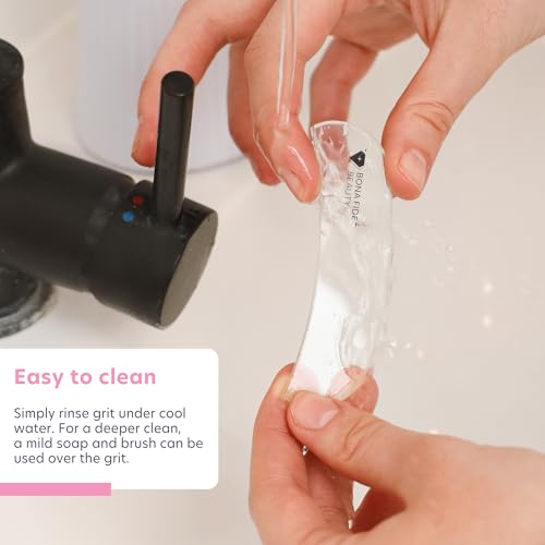 Lima de uñas de agarre cómodo Bona Fide Beauty, evita grietas con cristal checo de luna 5
