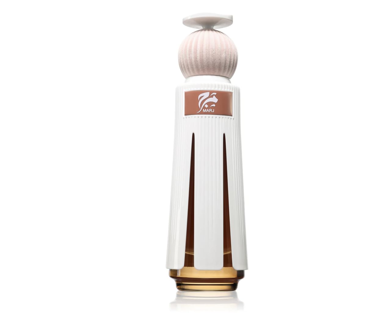 Marj Extrait de Parfum 60 ml Parfum arabe unisexe de longue durée, avec atomiseur rechargeable 5 ml, parfum unisexe floral et ambré avec notes de rose, oud et vanille (Marj)
