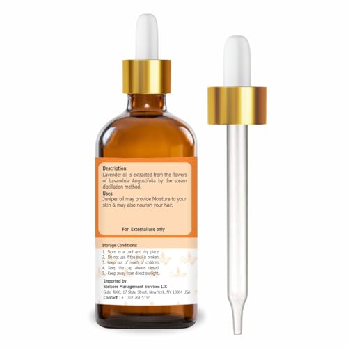 Image of Crysalis Lavender Oil 100 ml (3.38 fl oz) - Classic Floral Aromatic Oil for Soap Making, Skincare & DIY Blends