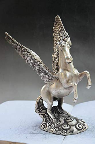 Animal statue Pégase et décoration antique de richesse pour maison