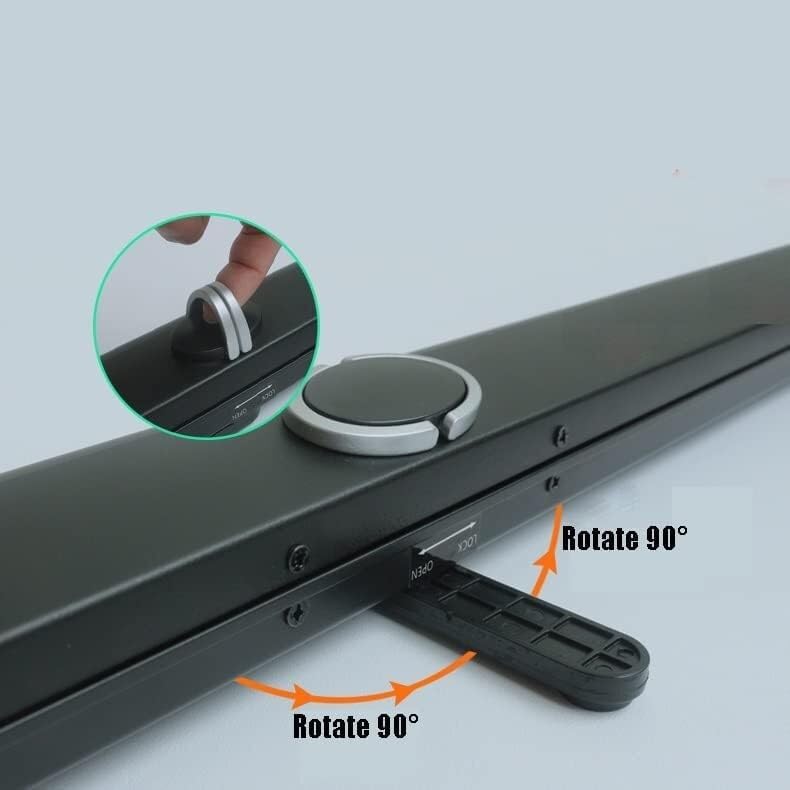 Pantalla de proyección para escritorio 40 pulgadas 16:9 miniatura 5