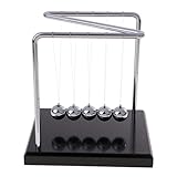 oshhni Art Craft Newton's Cradle Balance Bola de Acero Físi