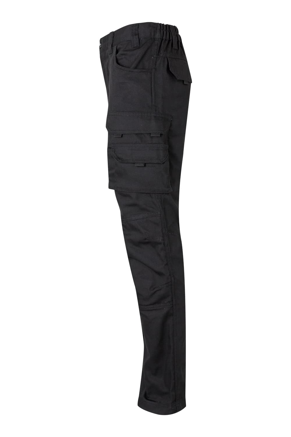 VELILLA 103011; Pantalón Canvas Multibolsillos; Color Negro; Talla XL
