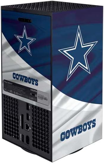Skinit Decal Gaming Skin Compatible with Xbox Series X Bundle - Officially Licensed NFL Dallas Cowboys Design