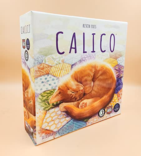 Image of Calico | A Puzzly Tile-Laying Board Game of Quilts and Cats | Great for Adults and Kids | Includes a Family Variant for Easy Play | 1-4 Players