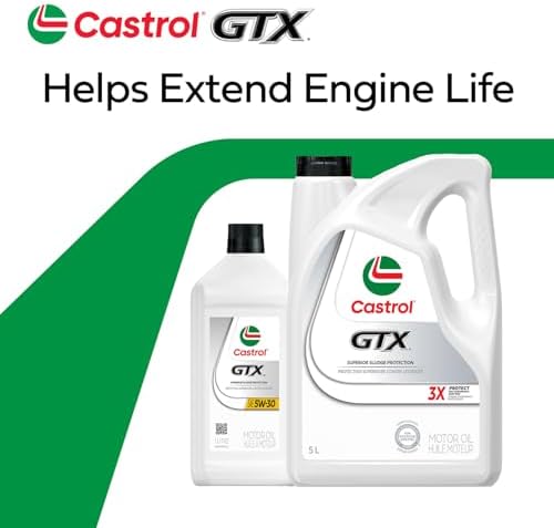 Castrol GTX 10W-30 Conventional Motor Oil, 5 Litres | Made in Canada - 4