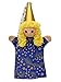 Handpuppe Tierhandpuppen Fee Prinzessin, Blau 35 cm, Ideal für Puppentheater und Rollenspiele, für Kinder Baby Jungen Mädchen