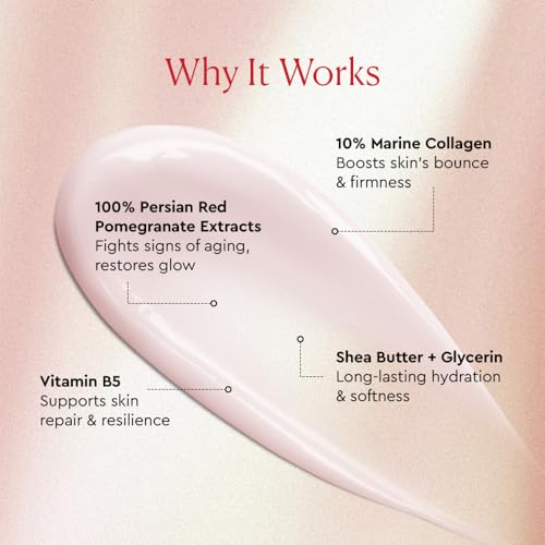 The Face Shop Pomegranate & Collagen Volume Lifting Eye Cream | Deep Revitalizing Cream for Elasticity, Firmness & Density | Anti-Aging Korean Moisturizer | Plump & Smoothen Your Skin, 3.38 Fl Oz - Image 4