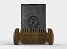 Beard and Mustache Comb by Bearded Gentleman - Two Sided - All Natural Sandalwood - Anti Static