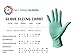 Infi-Touch RESIDUE FREE Green Nitrile Gloves, Clean & Tough 5 Mill Thickness, Disposable Gloves, Powder Free, Non Sterile, Finger Tip Textured, Dispenser Pack of 100 (Extra Small)