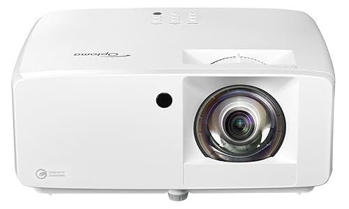 Optoma GT2100HDR Compact Short Throw Laser Home Theater and Gaming