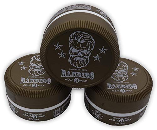 Bandido Aqua Hair Wax cire coiffante homme idéale pour le style au bureau
