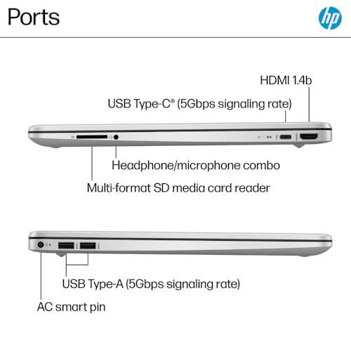 Image of HP Business Laptop, 15.6 inch FHD Touchscreen, 32 GB RAM, 2 TB SSD, Intel 10-Core i7-1255U Processor, Long Battery Life, HD Camera, HDMI, Windows 11 Home