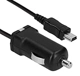 Labellänge ca. 110cm mumbi 04883 - Universal KFZ Ladekabel Mini USB 1000mAh schwarz