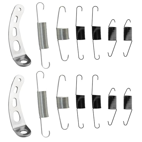 Zeiboat 2 Sets 4708 Throttle Return Spring Bracket with 59207 Throttle Return Springs (12 Springs)