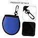 Yardwe Neoprene Golf Ball Protective Cover with Clip Soft Fleece Lining Golf Pouch for Men and Women