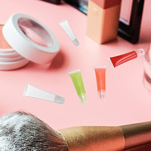 Ewanda Store 5Ml 20 Pcs Empty Lip Gloss Balm Tubes Soft Tubes Cute Squeeze Tubes Cosmetic Mini Containers For Diy Lip Gloss #TOP4