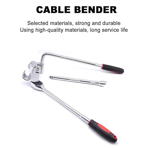 Doblador de alambre manual para curvar secciones de 35-240 mm² sin dañar los componentes 3